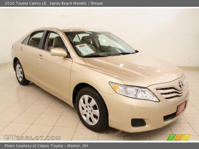 2010 Toyota Camry LE in Sandy Beach Metallic