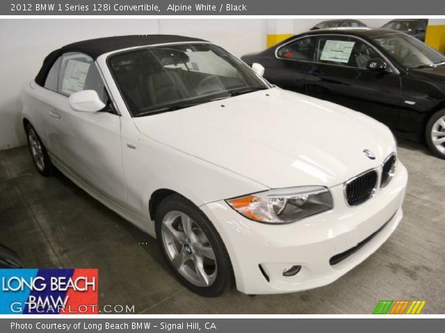2012 BMW 1 Series 128i Convertible in Alpine White