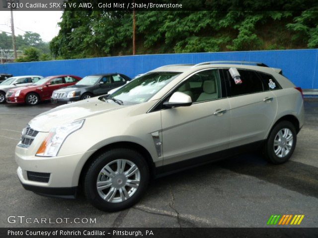 2010 Cadillac SRX 4 V6 AWD in Gold Mist