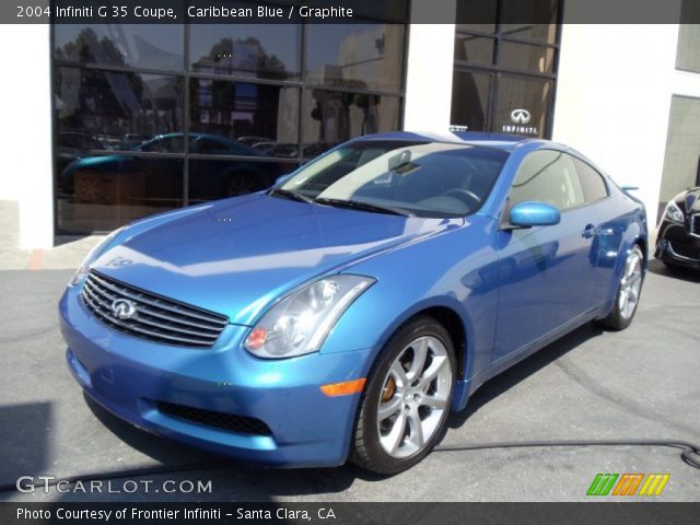 2004 Infiniti G 35 Coupe in Caribbean Blue