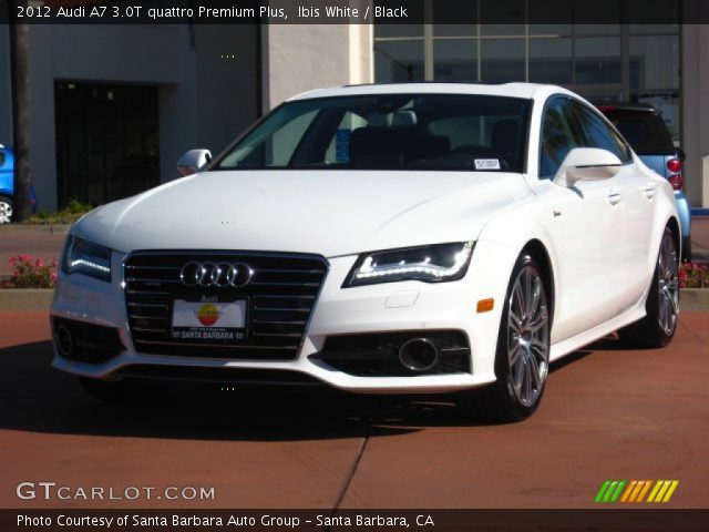 2012 Audi A7 3.0T quattro Premium Plus in Ibis White