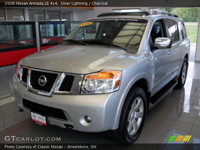 2008 Nissan Armada LE 4x4 in Silver Lightning