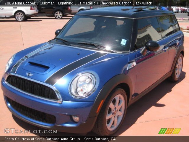 2009 Mini Cooper S Clubman in Lightning Blue Metallic