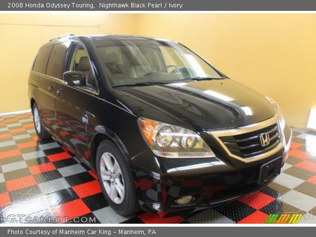 2008 Honda Odyssey Touring in Nighthawk Black Pearl