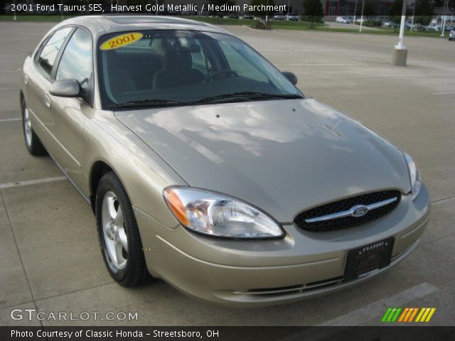 2001 Ford Taurus SES in Harvest Gold Metallic
