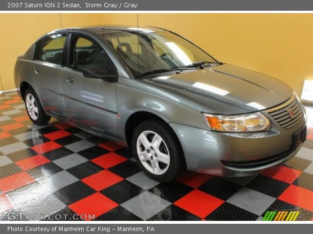 2007 Saturn ION 2 Sedan in Storm Gray