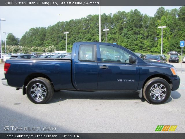 2008 Nissan Titan XE King Cab in Majestic Blue