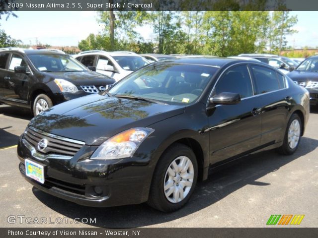 2009 Nissan Altima 2.5 S in Super Black