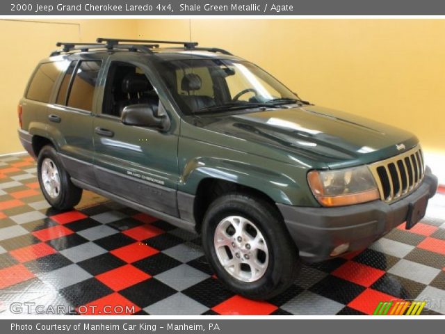 2000 Jeep Grand Cherokee Laredo 4x4 in Shale Green Metallic