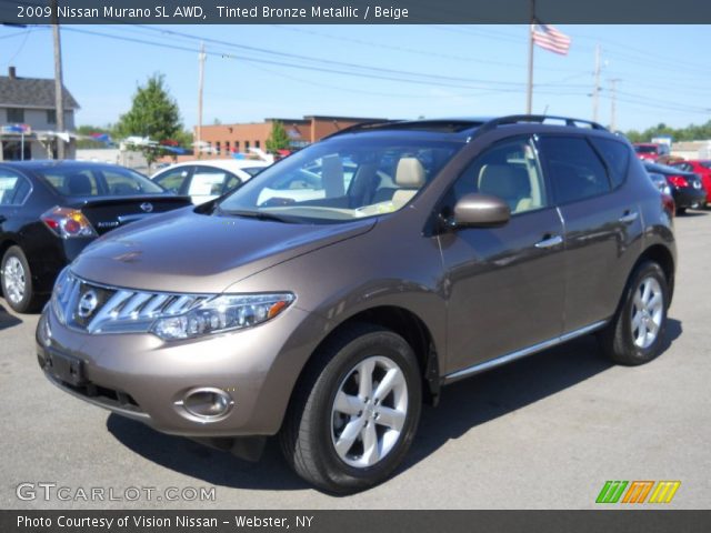 2009 Nissan Murano SL AWD in Tinted Bronze Metallic