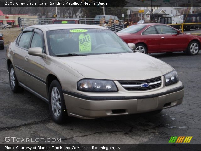 2003 Chevrolet Impala  in Sandrift Metallic