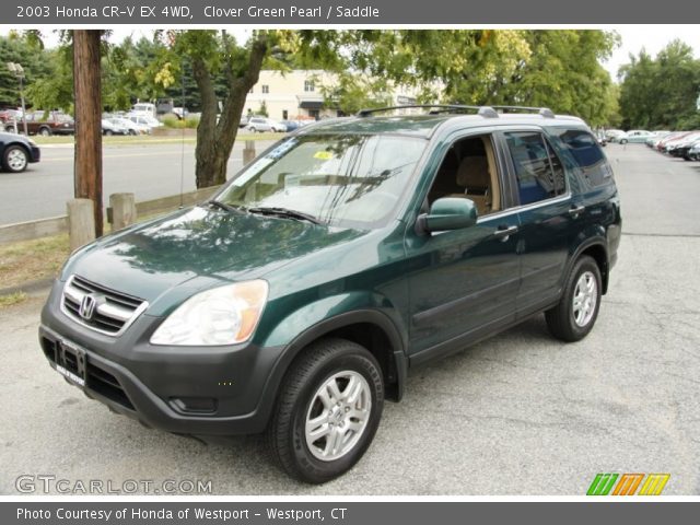 2003 Honda CR-V EX 4WD in Clover Green Pearl