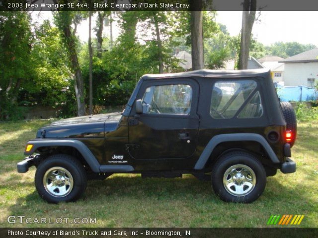 2003 Jeep Wrangler SE 4x4 in Black Clearcoat