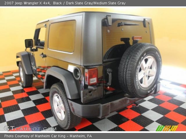 2007 Jeep Wrangler X 4x4 in Black