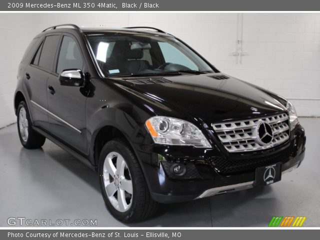 2009 Mercedes-Benz ML 350 4Matic in Black