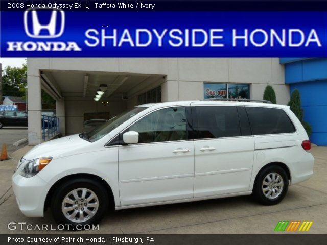 2008 Honda Odyssey EX-L in Taffeta White