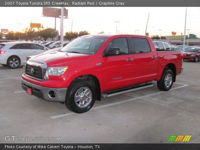 2007 Toyota Tundra SR5 CrewMax in Radiant Red