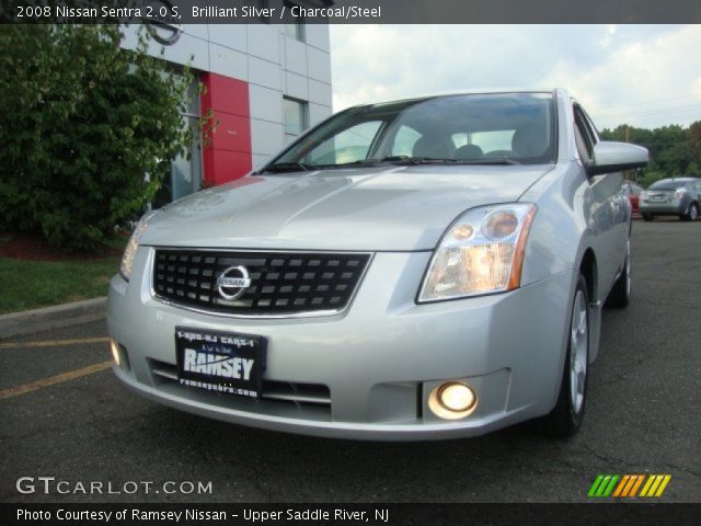 2008 Nissan Sentra 2.0 S in Brilliant Silver