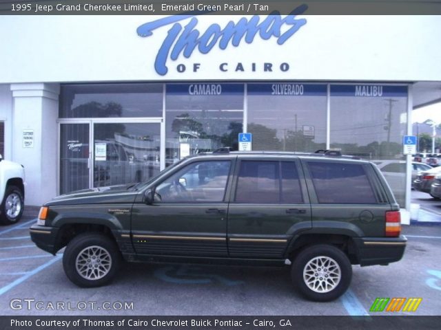 1995 Jeep Grand Cherokee Limited in Emerald Green Pearl