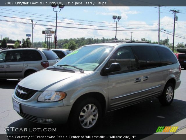 2003 Chrysler Town & Country LXi in Satin Jade Pearl