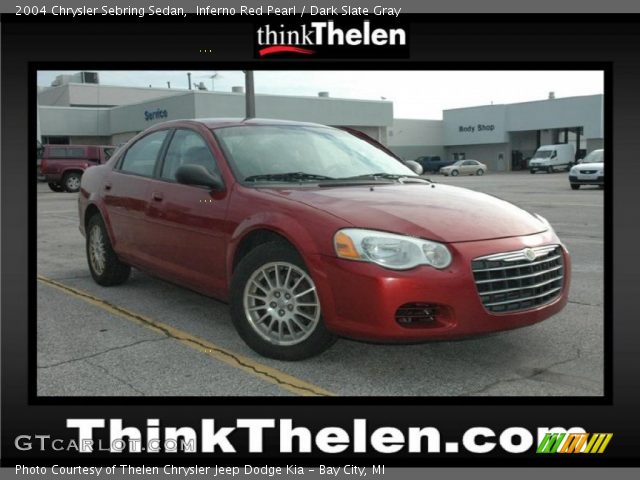2004 Chrysler Sebring Sedan in Inferno Red Pearl