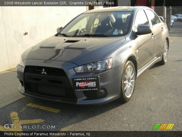 2008 Mitsubishi Lancer Evolution GSR in Graphite Gray Pearl