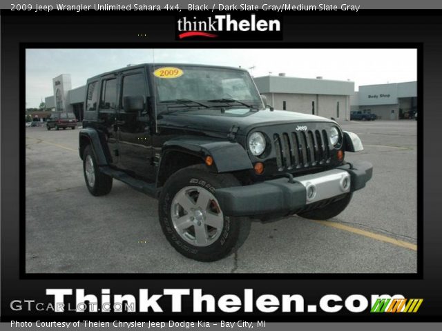 2009 Jeep Wrangler Unlimited Sahara 4x4 in Black