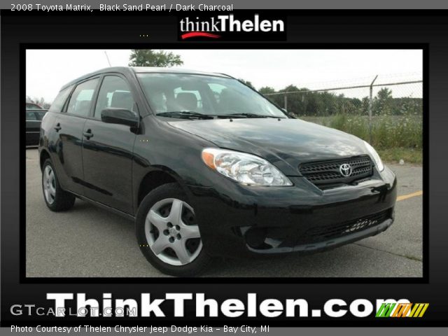 2008 Toyota Matrix  in Black Sand Pearl