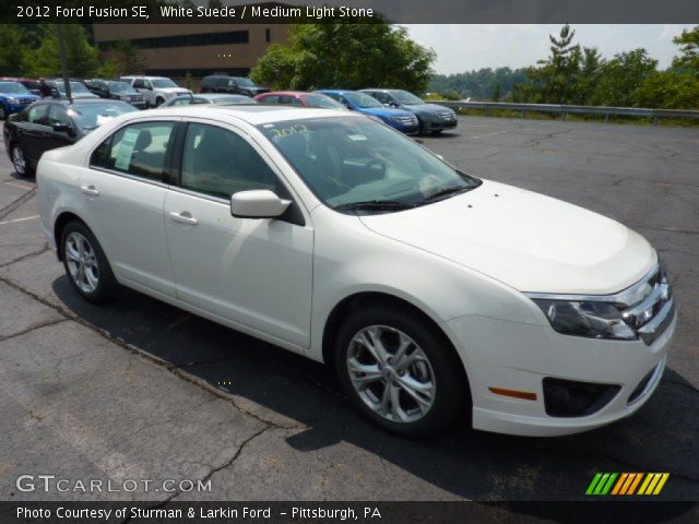 2012 Ford Fusion SE in White Suede