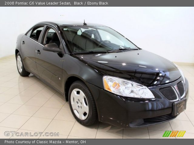 2008 Pontiac G6 Value Leader Sedan in Black
