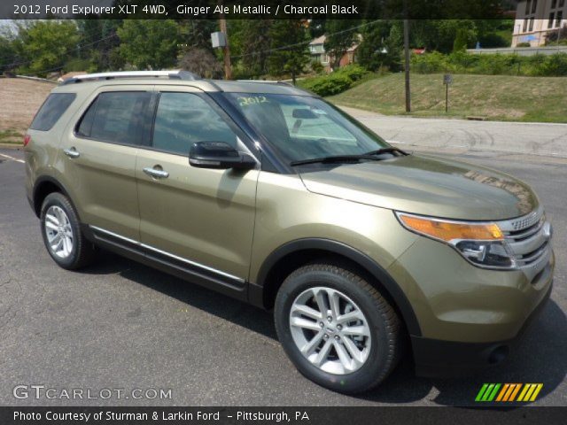 2012 Ford Explorer XLT 4WD in Ginger Ale Metallic