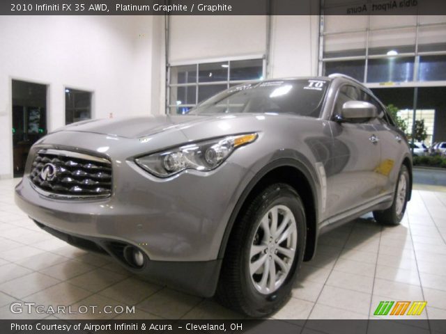 2010 Infiniti FX 35 AWD in Platinum Graphite