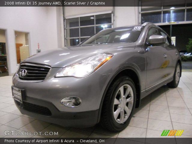 2008 Infiniti EX 35 Journey AWD in Scarlet Silver