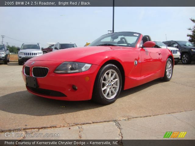 2005 BMW Z4 2.5i Roadster in Bright Red