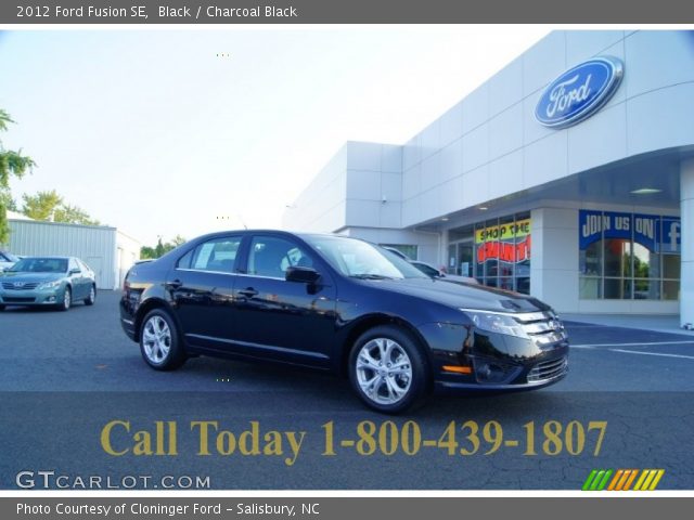 2012 Ford Fusion SE in Black