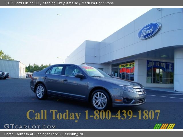 2012 Ford Fusion SEL in Sterling Grey Metallic