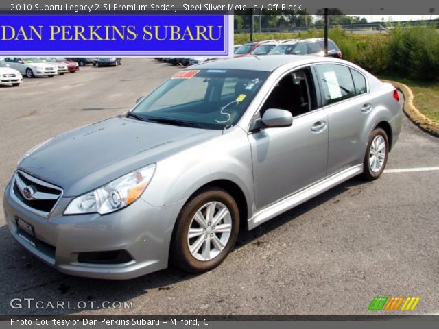 2010 Subaru Legacy 2.5i Premium Sedan in Steel Silver Metallic