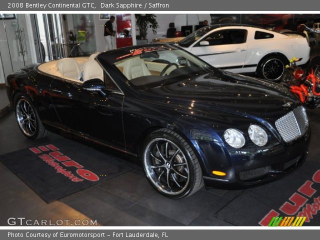 2008 Bentley Continental GTC  in Dark Sapphire