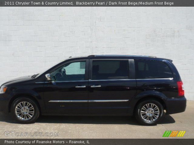 2011 Chrysler Town & Country Limited in Blackberry Pearl