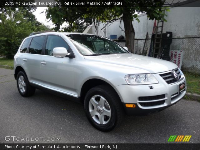 2005 Volkswagen Touareg V6 in Reflex Silver Metallic