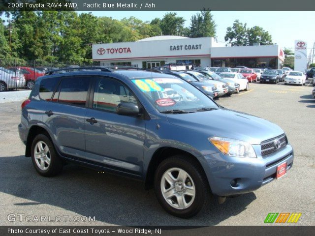 2008 Toyota RAV4 4WD in Pacific Blue Metallic