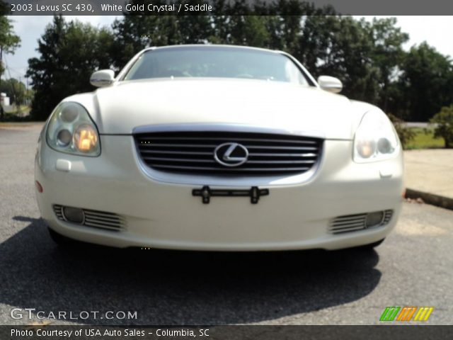 2003 Lexus SC 430 in White Gold Crystal