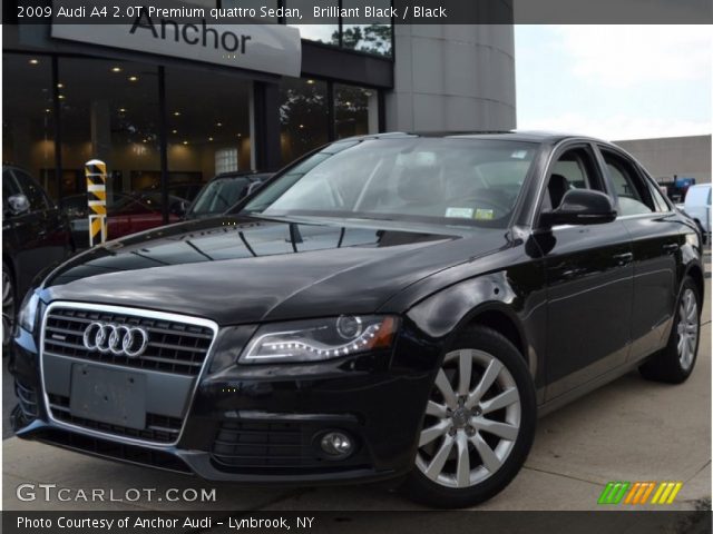 2009 Audi A4 2.0T Premium quattro Sedan in Brilliant Black