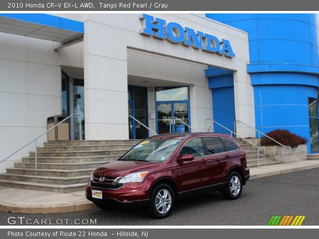 2010 Honda CR-V EX-L AWD in Tango Red Pearl