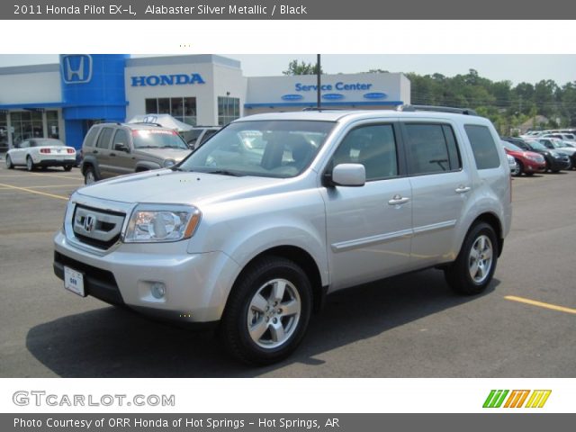 2011 Honda Pilot EX-L in Alabaster Silver Metallic