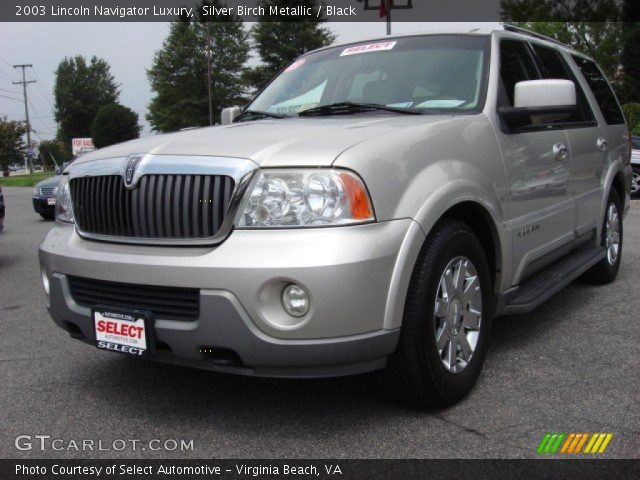 2003 Lincoln Navigator Luxury in Silver Birch Metallic