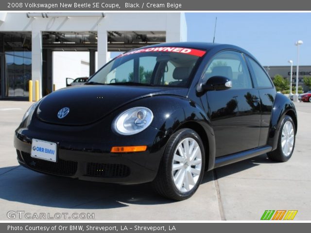 2008 Volkswagen New Beetle SE Coupe in Black