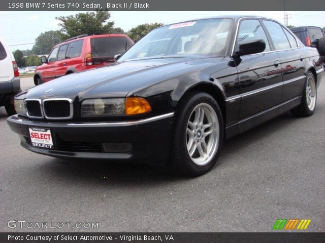 1998 Bmw 740i black