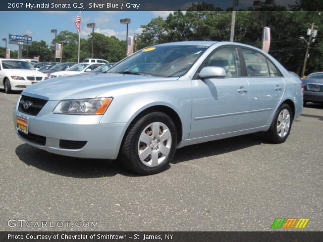 2007 Hyundai Sonata GLS in Silver Blue