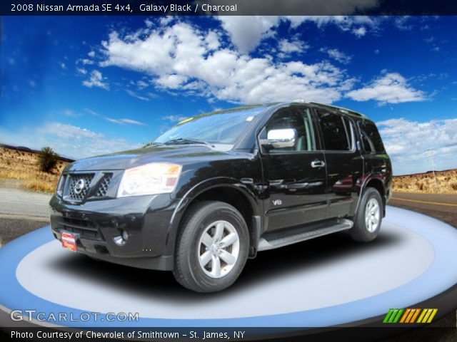 2008 Nissan Armada SE 4x4 in Galaxy Black